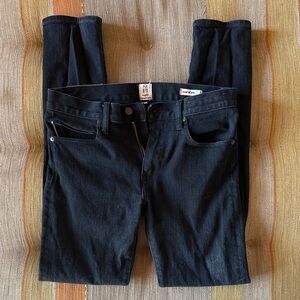 Hiroshi Kato Men's Classic Black Skinny Jeans